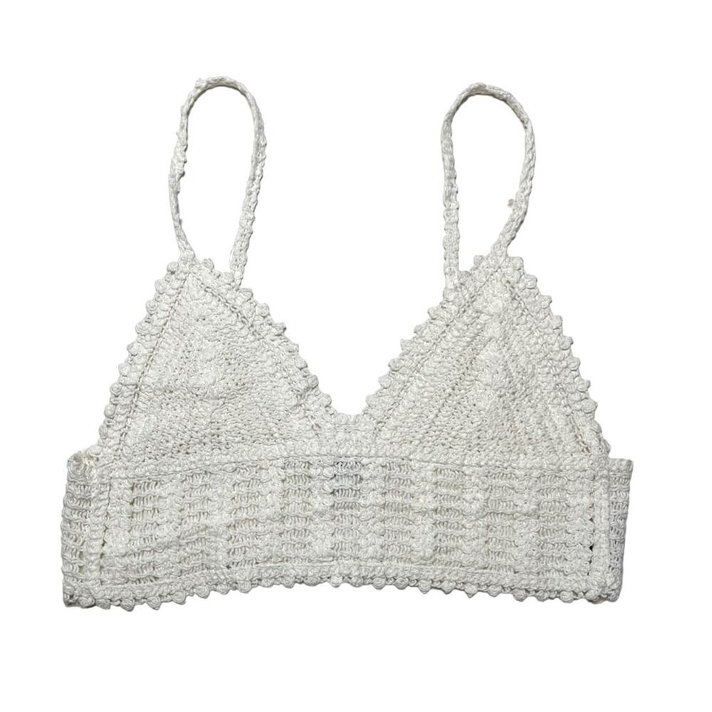 Princess Polly Jamal Crochet Knit Top
